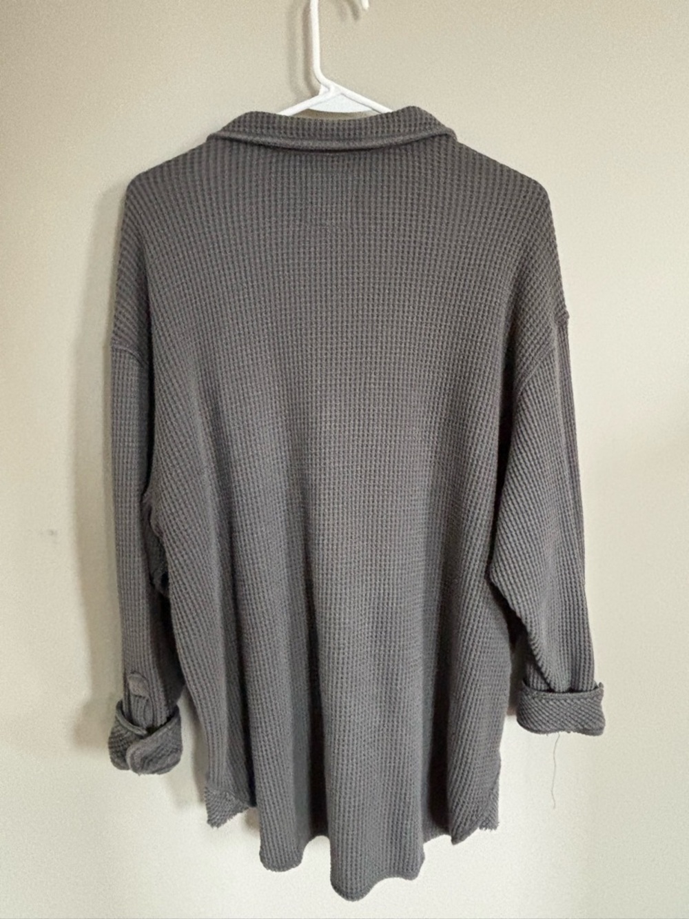 Aerie LumberJane Waffle Knit Shirt - Picture 3 of 3
